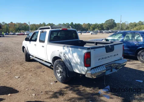 2002 Nissan Frontier Xe-V6 from USA, damaged, VIN 1N6ED29X02C358316